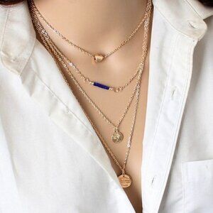 Necklace Fashion Y2K multilyer Choker jewelry